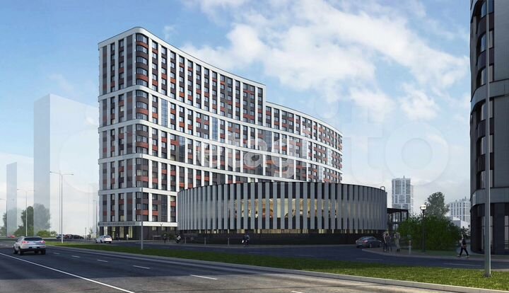 Квартира-студия, 19,6 м², 16/18 эт.