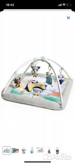Развивающий коврик tiny love полярная сказка