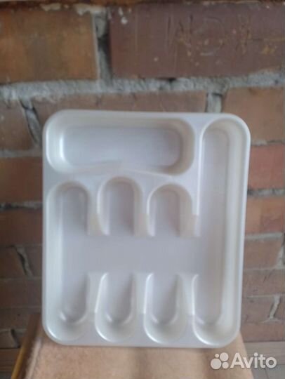 Лоток для столовых приборов и коврик для посуды