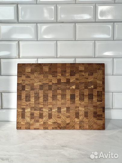 Доска разделочная торцевая из дуба