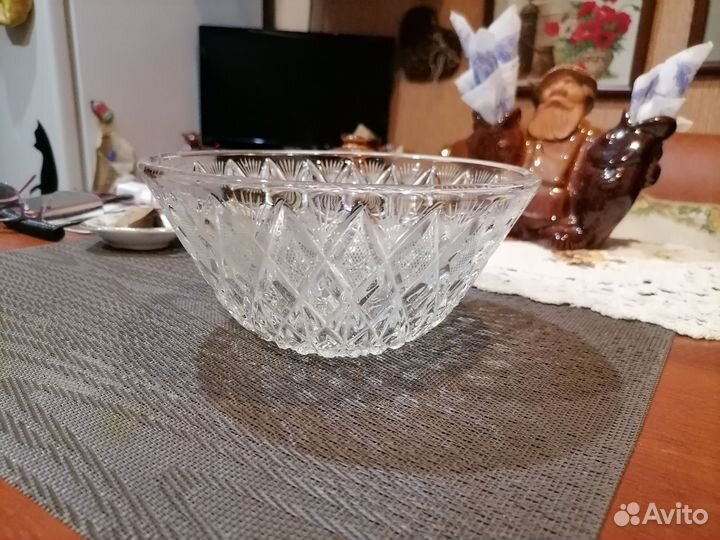 Хрустальные салатники СССР