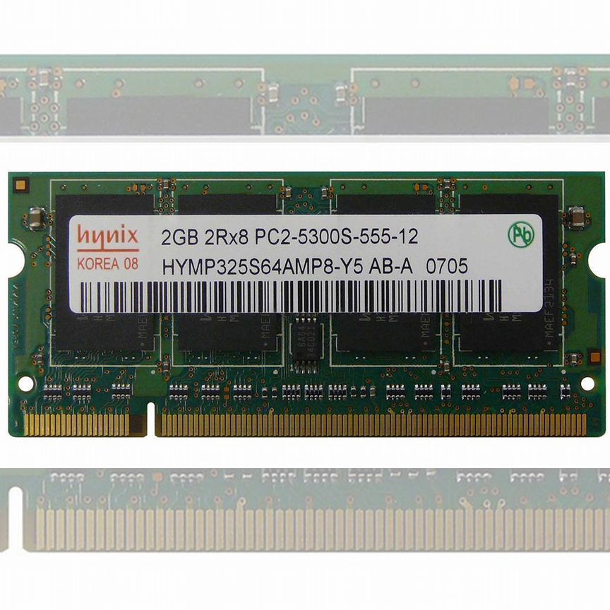 [HYMP325S64AMP8-Y5] Оперативная Память Hynix 2gb Hymp325s64amp8-Y5