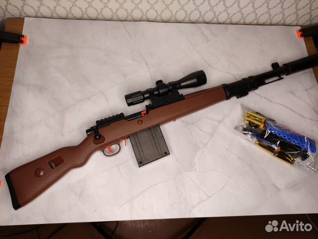 Винтовка mauser 98k 104 см мягкие пули