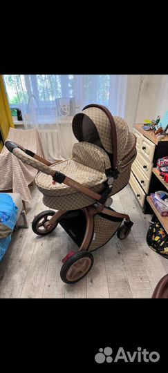 Прогулочная коляска Hot Mom 2в1