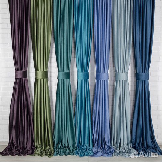 Комплект штор бархат Беллиссимо