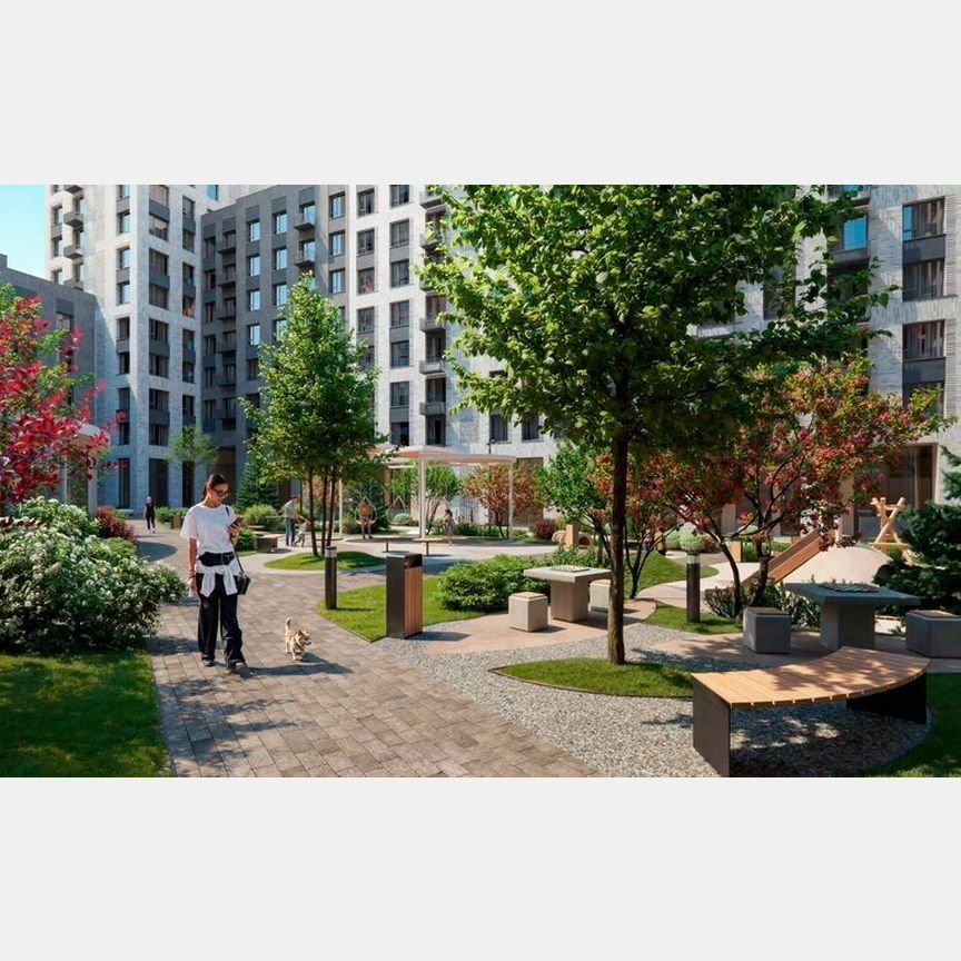 3-к. квартира, 67 м², 3/16 эт.