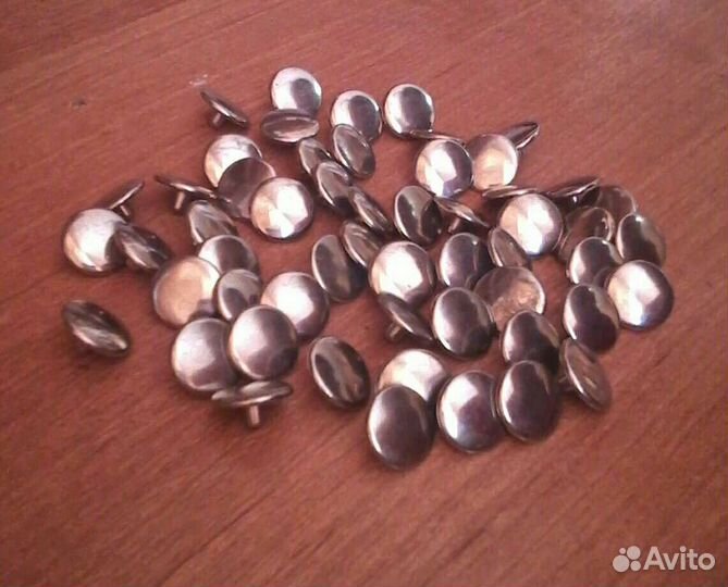 Заклепки,металл.пуговицы