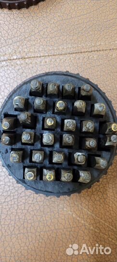 Клейма шрифт