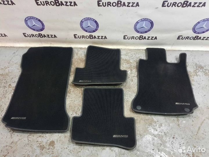 Коврик салона Mercedes W204 AMG
