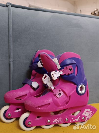 Роликовые коньки детские раздвижные