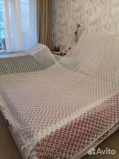 Тюль на шторной ленте 400х280