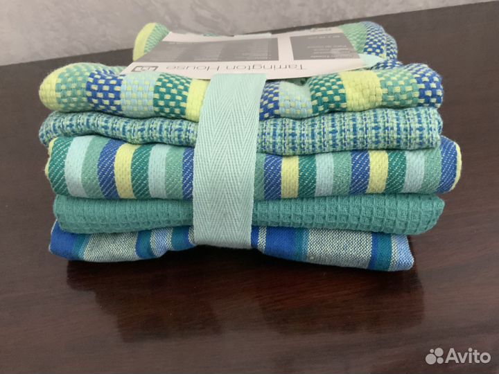 Полотенца кухонные, фартук ведерки IKEA