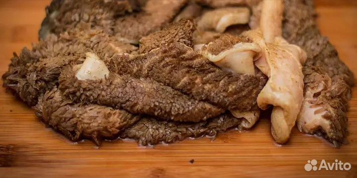 Говяжий рубец, потроха