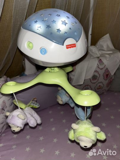 Мобиль на кроватку fisher price