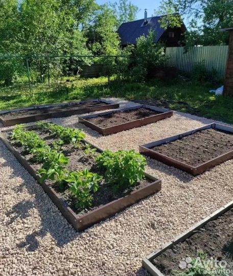 Металлические грядки Лето-8, цинк