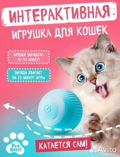Интерактивная игрушка кошка