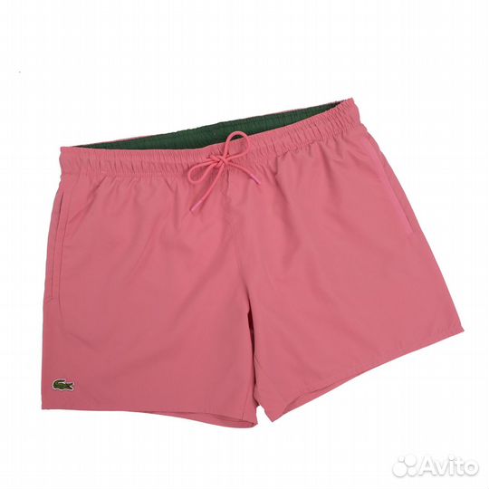 Шорты для мужчин розового цвета Lacoste