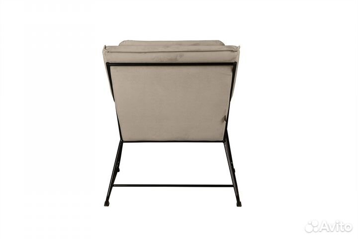 Кресло Alex, бархат пепельно-бежевый 25