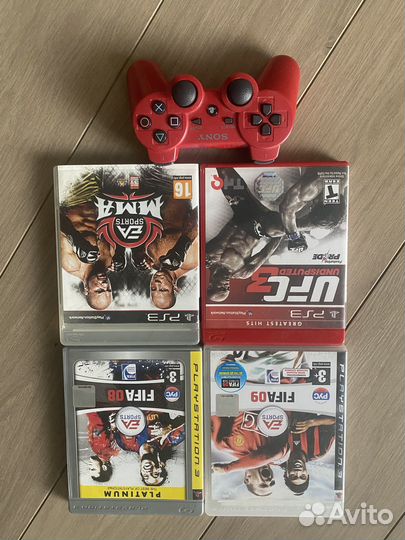 Игры на ps3 + джостик
