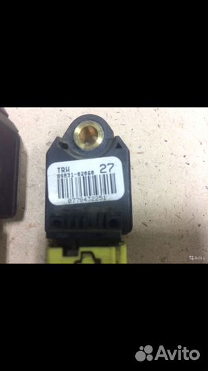 Блок SRS AIR BAG airbag Toyota Auris Е15 2006-2012