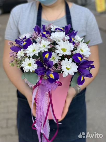 Букет из живых цветов с круглосуточной доставкой