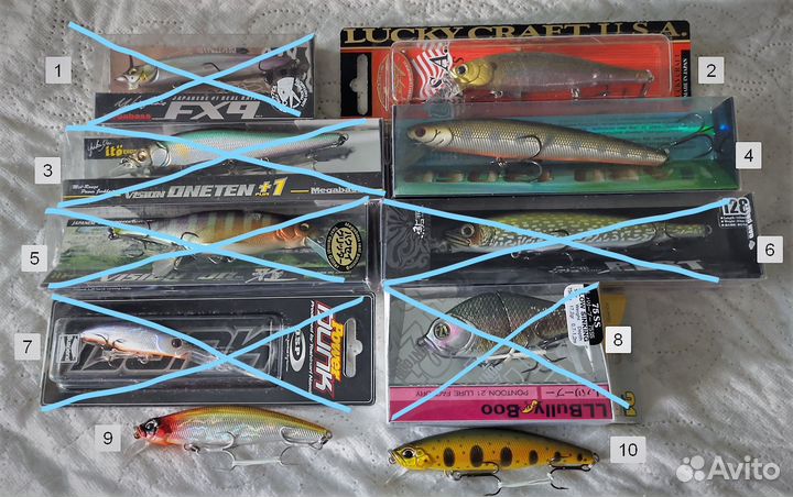 Воблеры и vibы