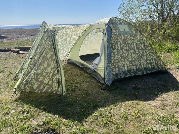 Палатка туристическая 3-х местная с тамбуром