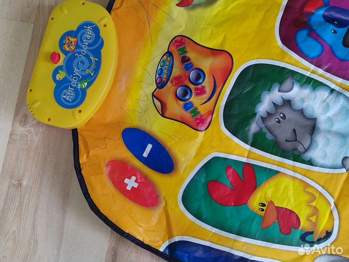 Музыкальный двусторонний коврик