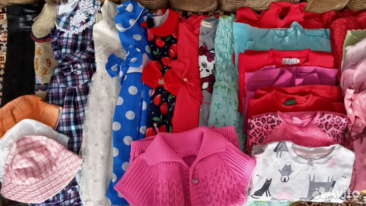 Вещи пакетом на девочку 4-5 лет