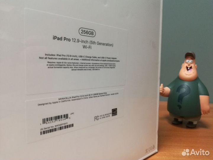 Apple iPad Pro 12.9 2021 M1 256Gb Wi-Fi Space Gray