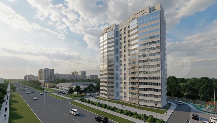 Квартира-студия, 29,6 м², 1/16 эт.