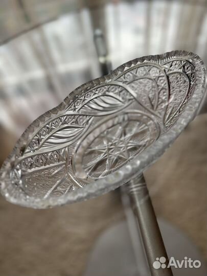 Салатник хрустальный