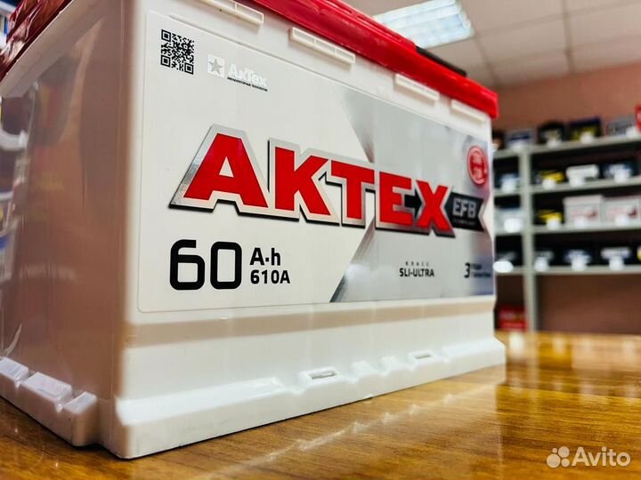 Аккумулятор 60 EFB Актех на Рено Киа Хендай Пежо