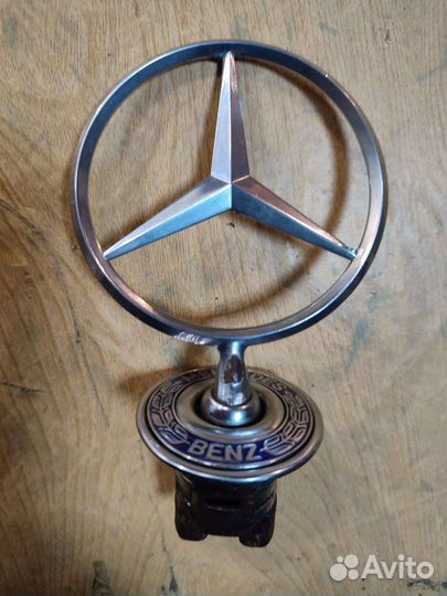 Штерн значок капота Mercedes-benz w124