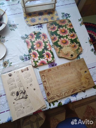 Доска деревянная кухонная