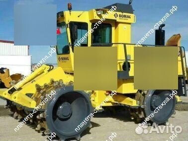 Стекло для мусорного уплотнителя Bomag DC 722 RB с