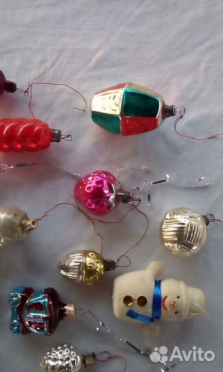 Елочные игрушки СССР