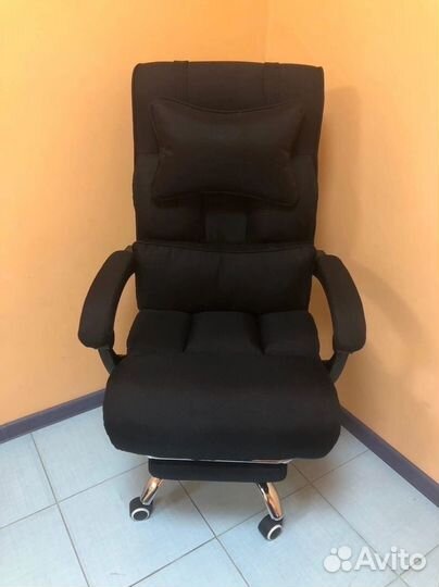 Компьютерное игровое кресло геймерское с массажем