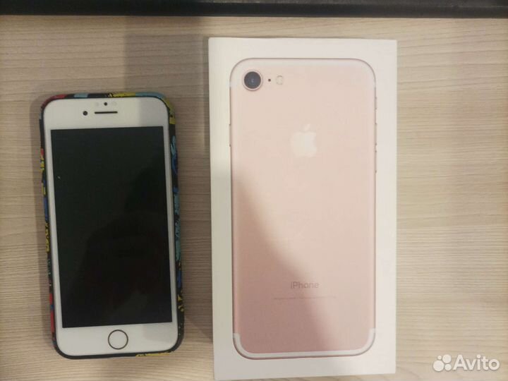 Телефон iPhone 7 128gb Rose Gold