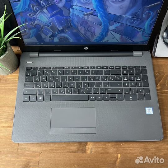 Мощный HP/ i3-7020u, 4Gb, SSD