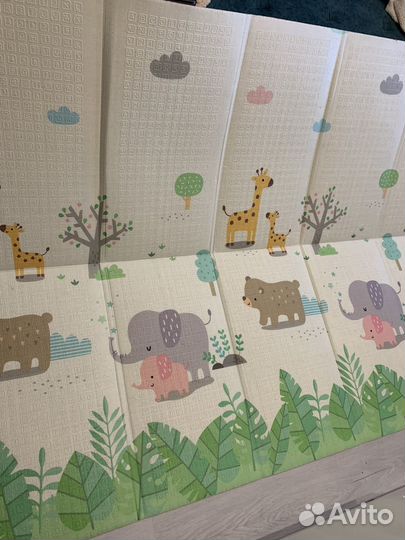 Детский игровой коврик складной