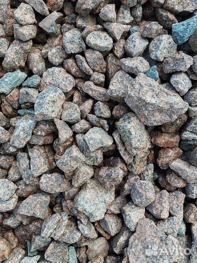 Природный камень фр.70-150мм доставка от 1000 кг