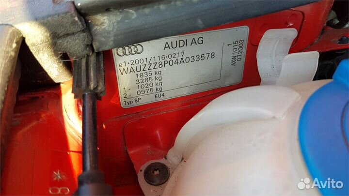 Разбор на запчасти Audi A3 (8PA)