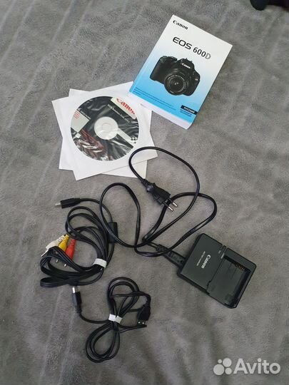 Зеркальный фотоаппарат canon 600d