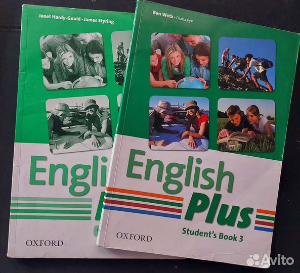 Учебник английского English plus 2/3 учебник+тетр