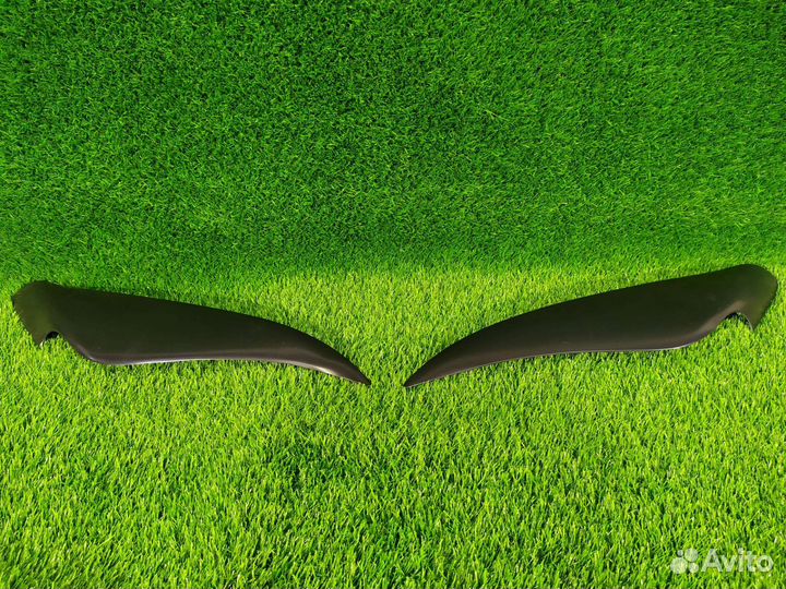 Реснички на фары Toyota Land cruiser Prado 120