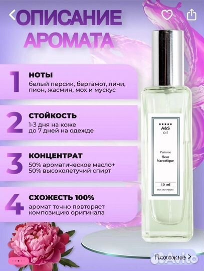 Масляные духи