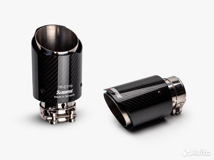 Насадки на глушитель Akrapovic 2 шт