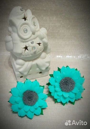 Резиночки для волос ручной работы