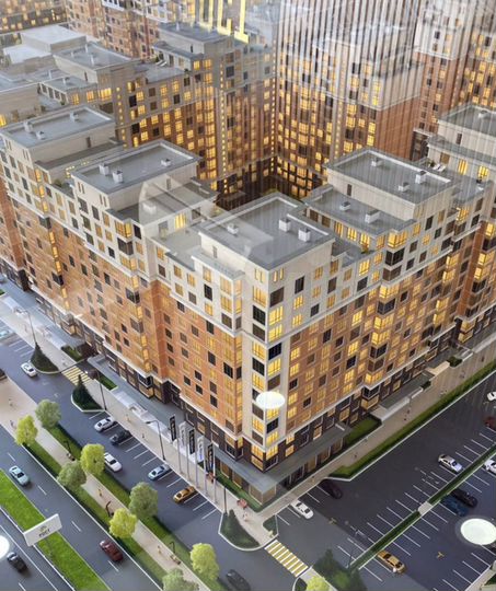 1-к. квартира, 50,6 м², 8/13 эт.